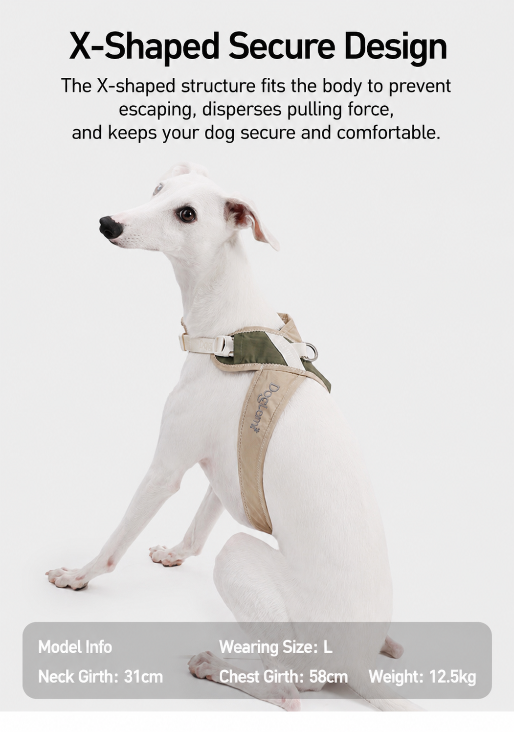 Explorer Lite Harness-Lightweight Waterproof No Pull Dog Harness