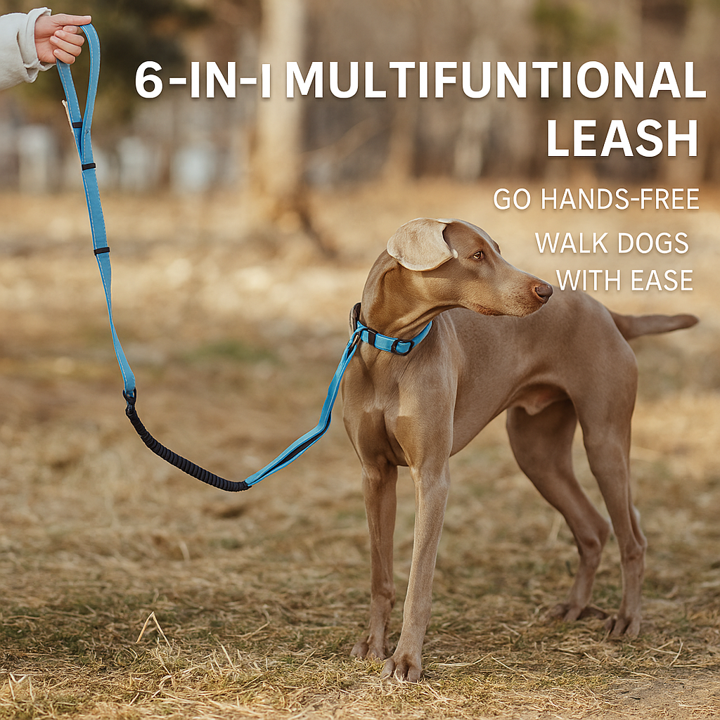  a 6-in-1 multifunctional dog leash