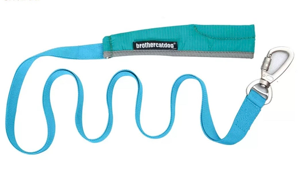 blue durable water resistant dog leash