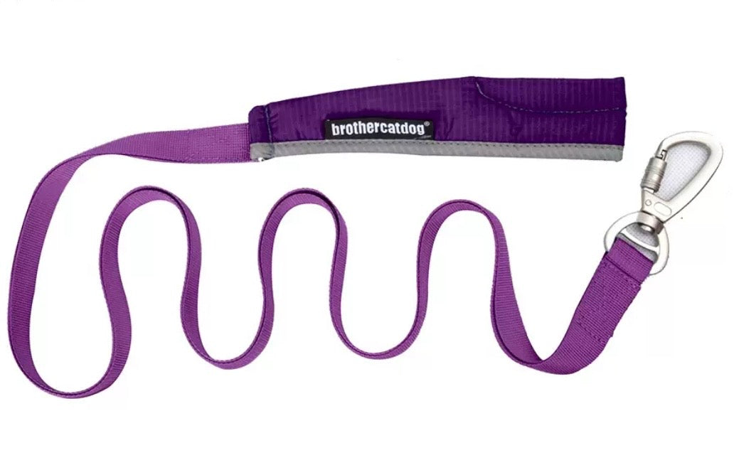 purple durable water resistant dog leash