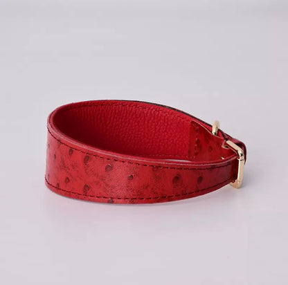Heritage Leather Collar-Premium Wide Comfort Dog Collar