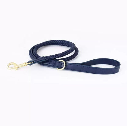 Vintage Leash-Classic Braided Dog Leash