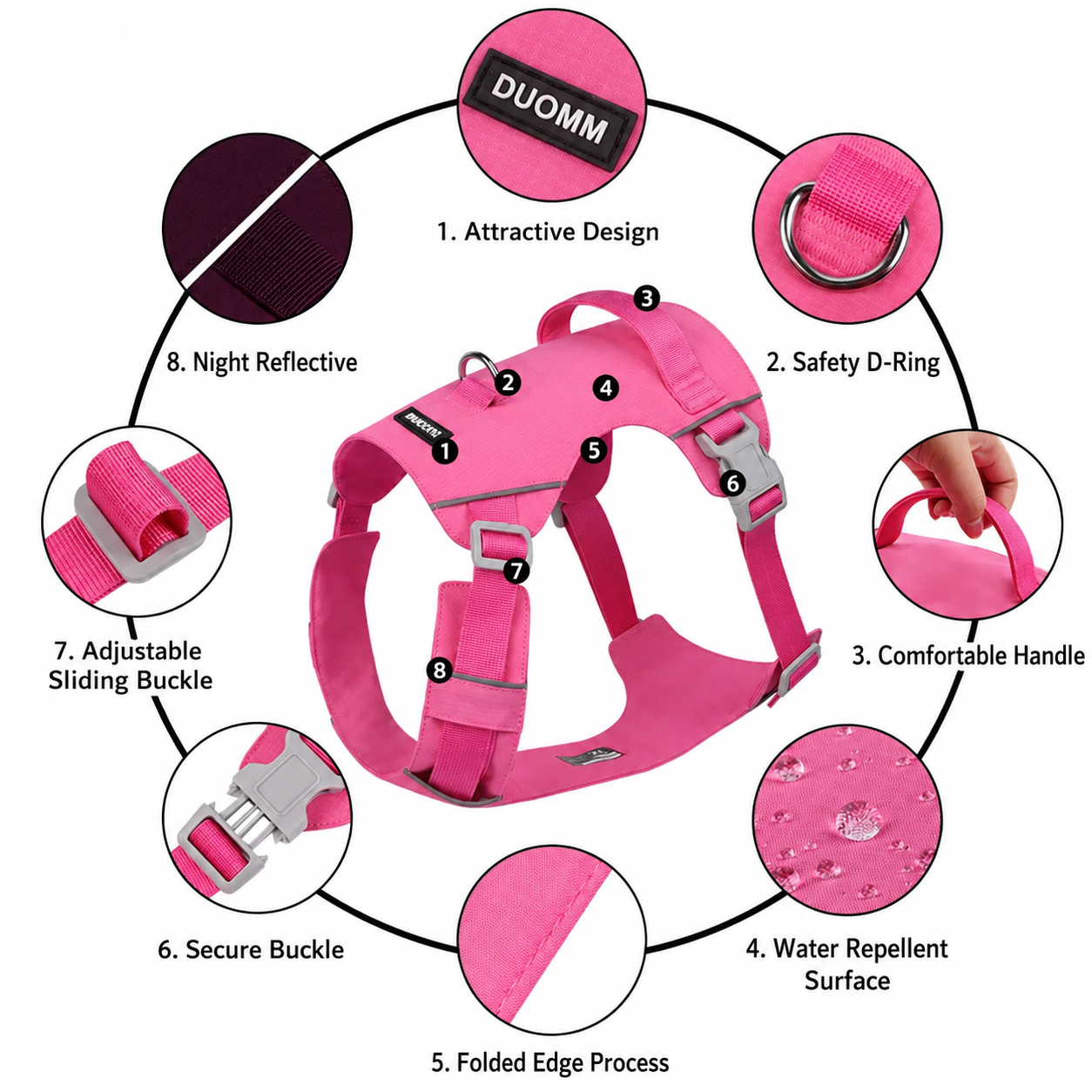 breeze harness waterproof dog harness features